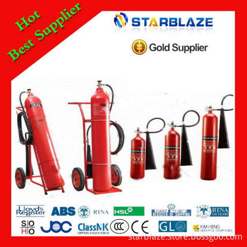 New unique portable co2 fire fighting extinguisher